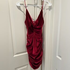 Lucy in the Sky velvet bodycon dress